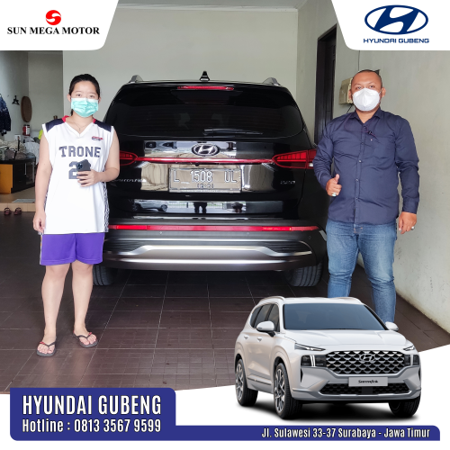 DELIVERY HYUNDAI SANTA FE SIGNATURE (DIESEL) @ SURABAYA - JAWA TIMUR